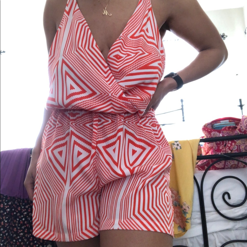 Asymmetrical Patterned Jumpsuit